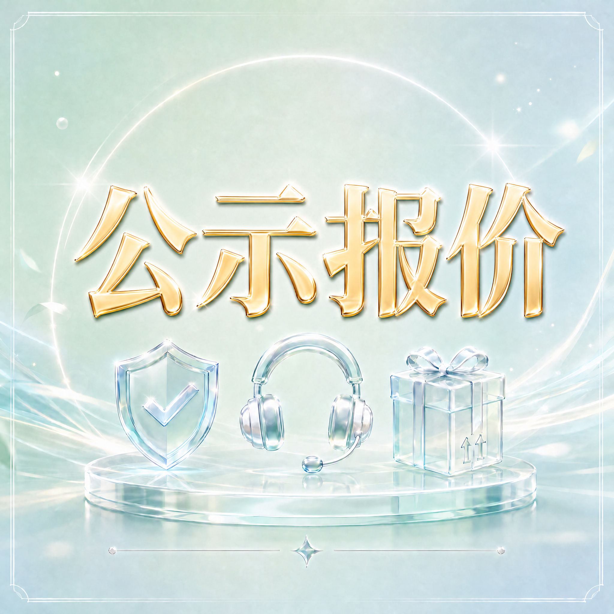将图片中的文字"售后无忧"替换为"公示报价"，保持完全相同的香… - 图片创意预览