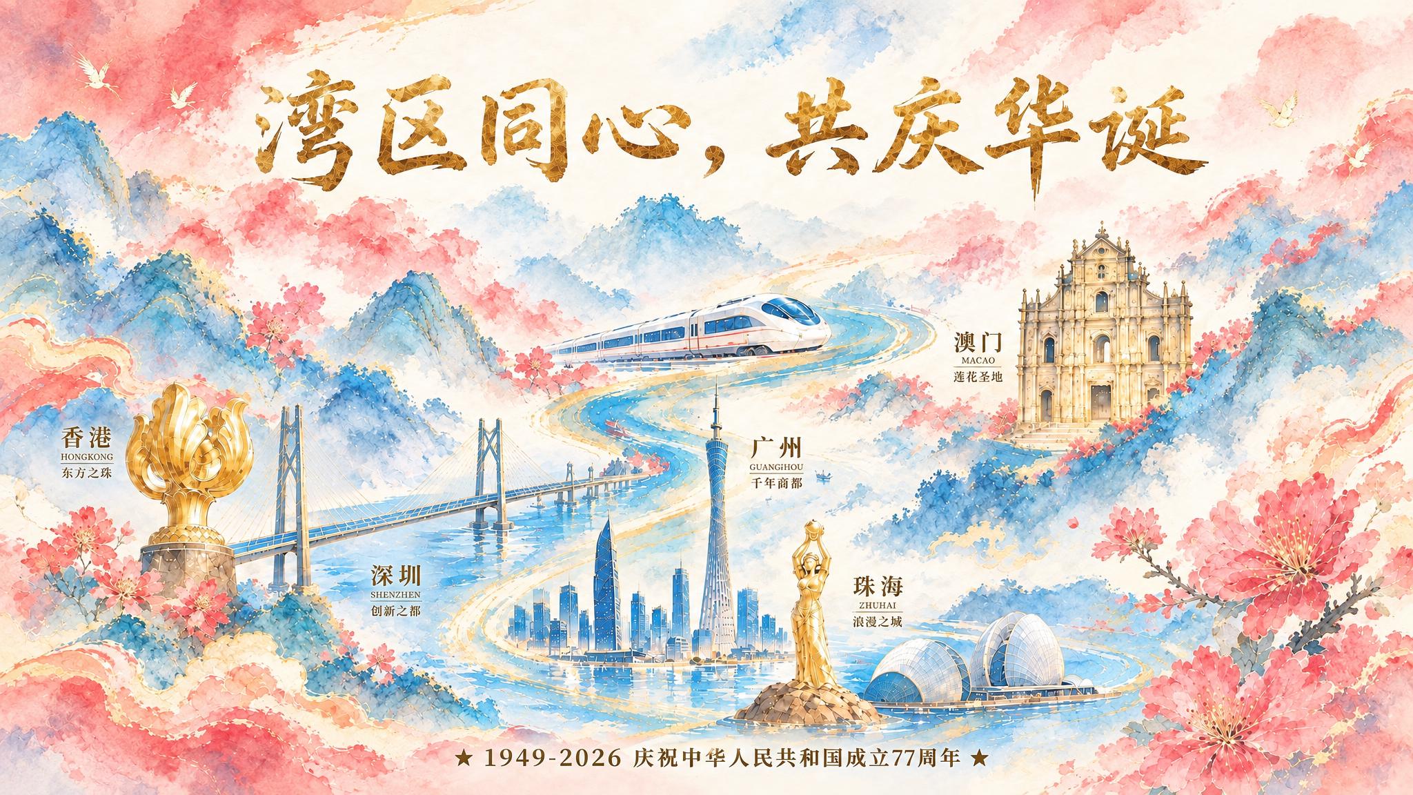 将参考图的颜色整体调淡，降低色彩饱和度和浓度，红、金、蓝三色更… - 图片创意预览