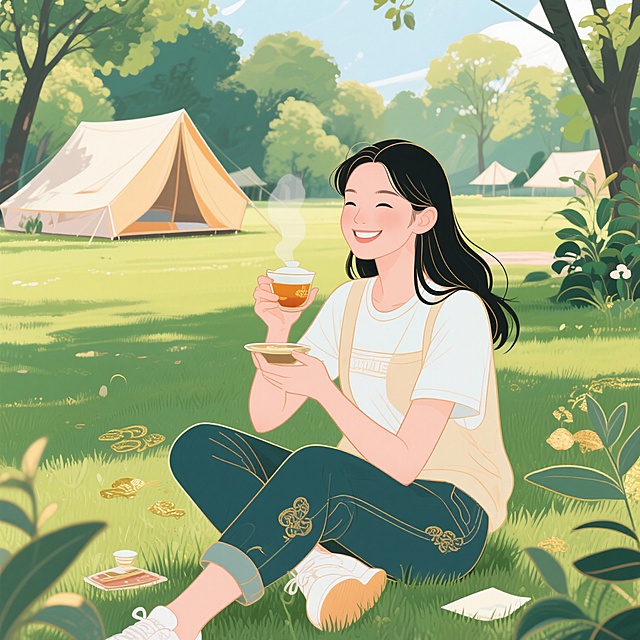 国潮养生（新消费）
产品方向： 针对年轻人的中药奶茶、便携式养生茶饮、国风功能性零食。
关键词： 赛博朋克养生、传统文化复兴、轻滋补。
目标： 不仅仅做一个活动，而是利用AI生成一套“用户旅程”视觉图和具体的社媒推广方案，丰富PPT的营销板块。背景： 单一的场景图不够丰富，需要展示用户在不同时间/状态下使用产品的样子。
操作： 构思“早、中、晚”或“购买前、使用中、使用后”等三个场景，用AI生图。
提示词思路（注意，以下提示词仅供参考）：
场景一（种草）： “生成一张特写图，精致的[XXX]放在办公桌上，旁边有电脑和绿植，阳光洒下，氛围轻松。”
场景二（使用）： “生成一张中景图，年轻时尚的女性在公园草地上快乐地饮用[XXX]，背景是露营帐篷。”
场景三（分享）： “生成一张手机摄影风格图，[XXX]喝完后的空瓶被改造成了花瓶，插着野花，展示环保理念。”
产出： 一组不同场景系列图（3张）。