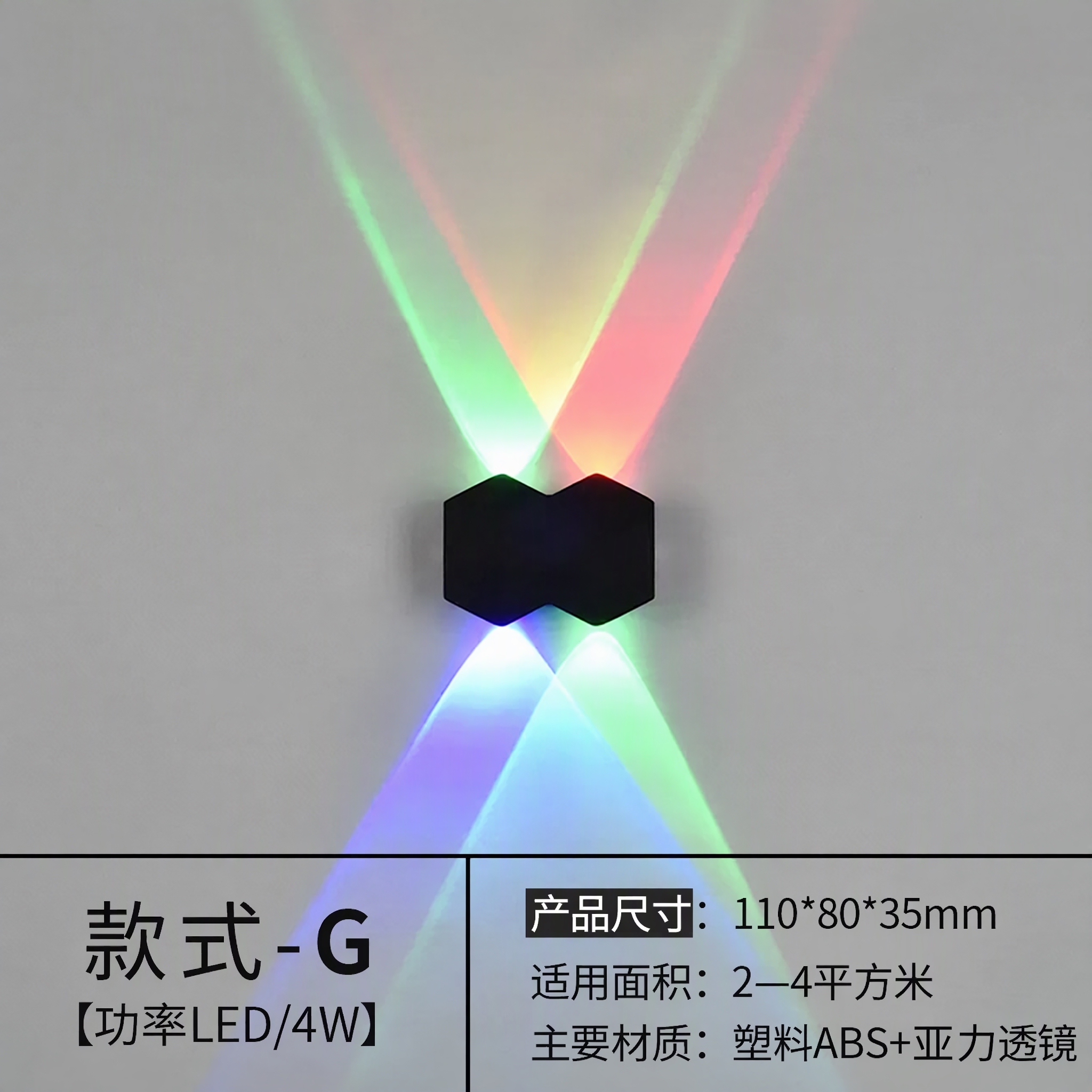 将图片底部文字中的“压铸铝”替换为“塑料ABS”，其余文字、布… - 图片创意预览