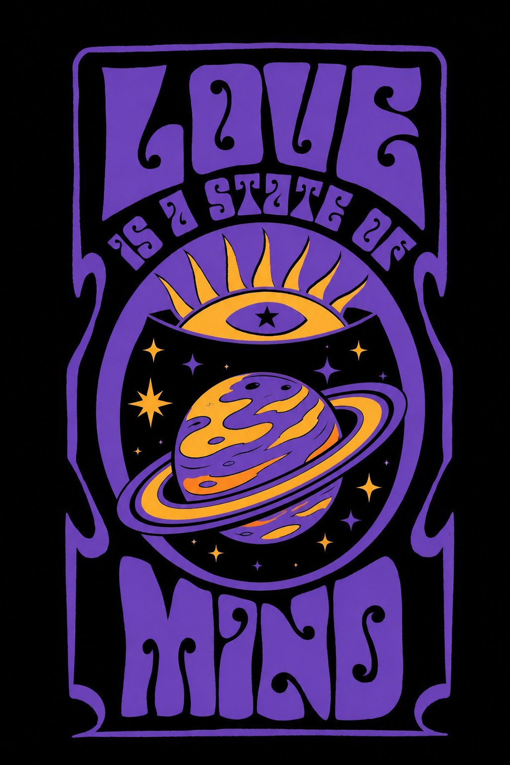将画面中心的骷髅头替换为一个带有星环的星球，星球有明显的行星环… - 图片创意预览