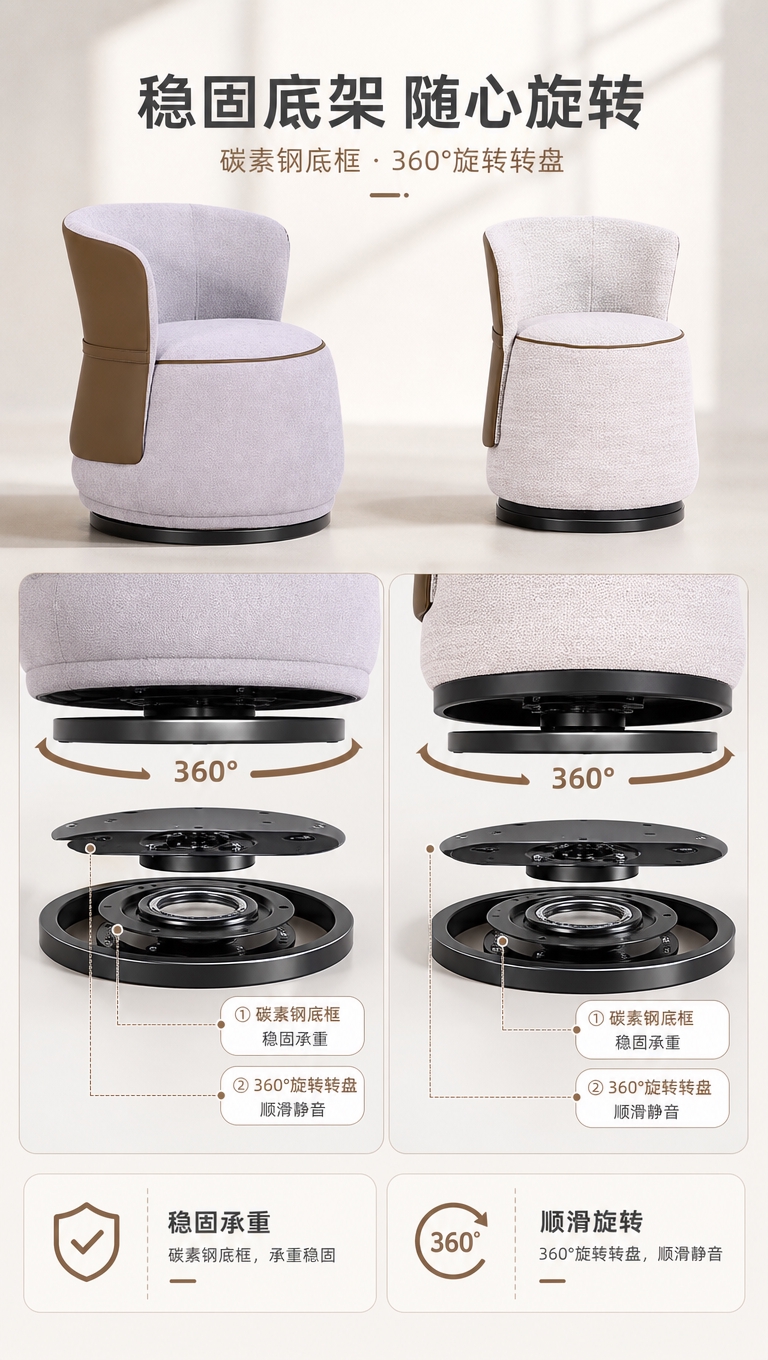 [商品] 使用【图1】两款产品的底座与结构部分；保留碳素钢底框… - 图片创意预览