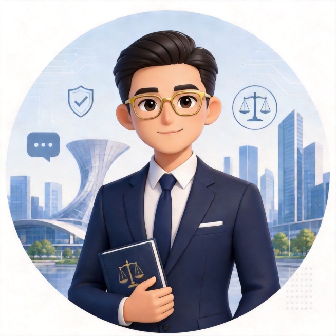 保持当前成熟稳重的律师形象和金色眼镜，仅将发型修改为和第一张生成图一致的样式，其余部分不变，不要显示律所名称预览效果