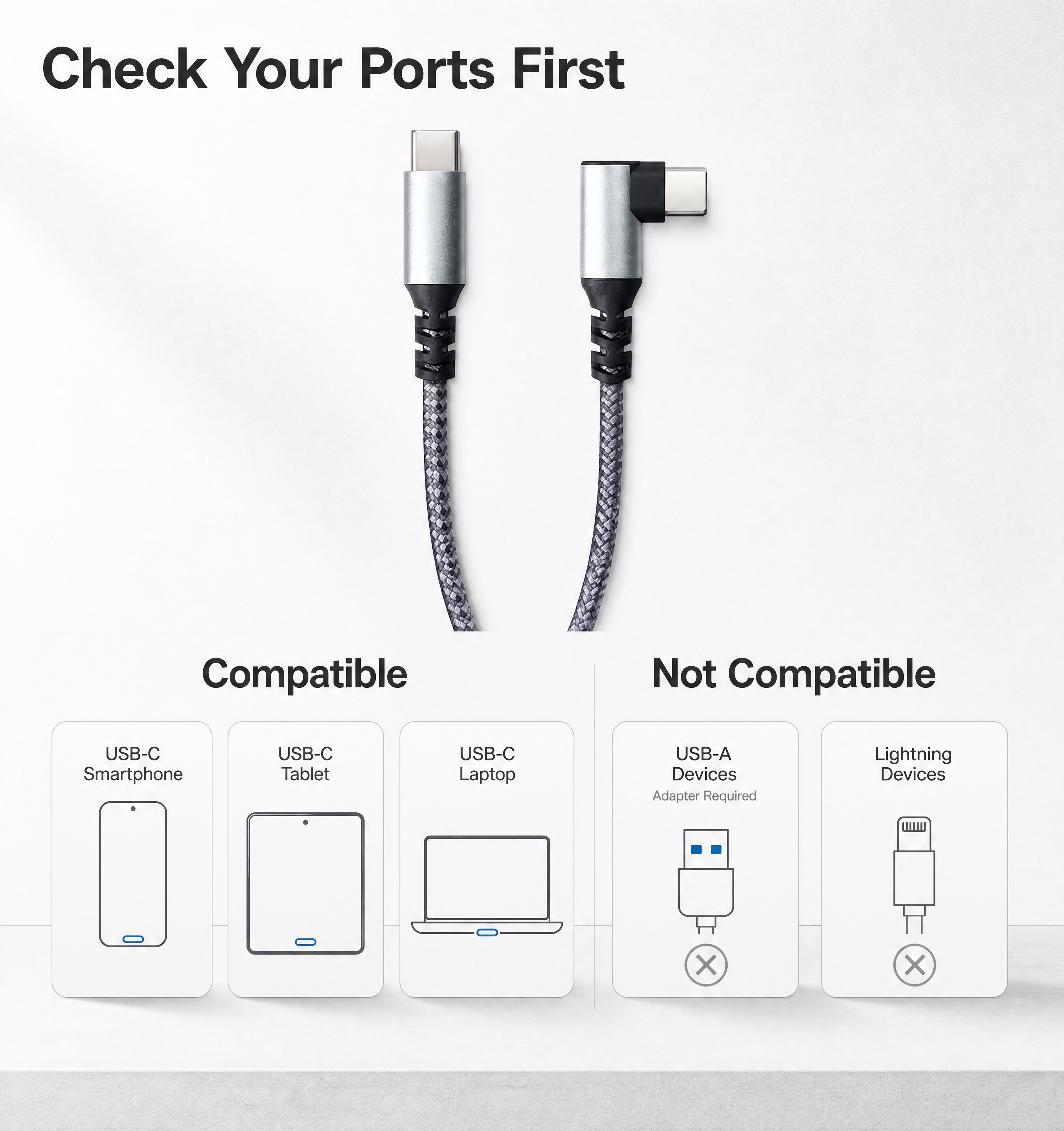 [商品] 使用【图1】Type-C to Type-C 弯头尼… - 图片创意预览