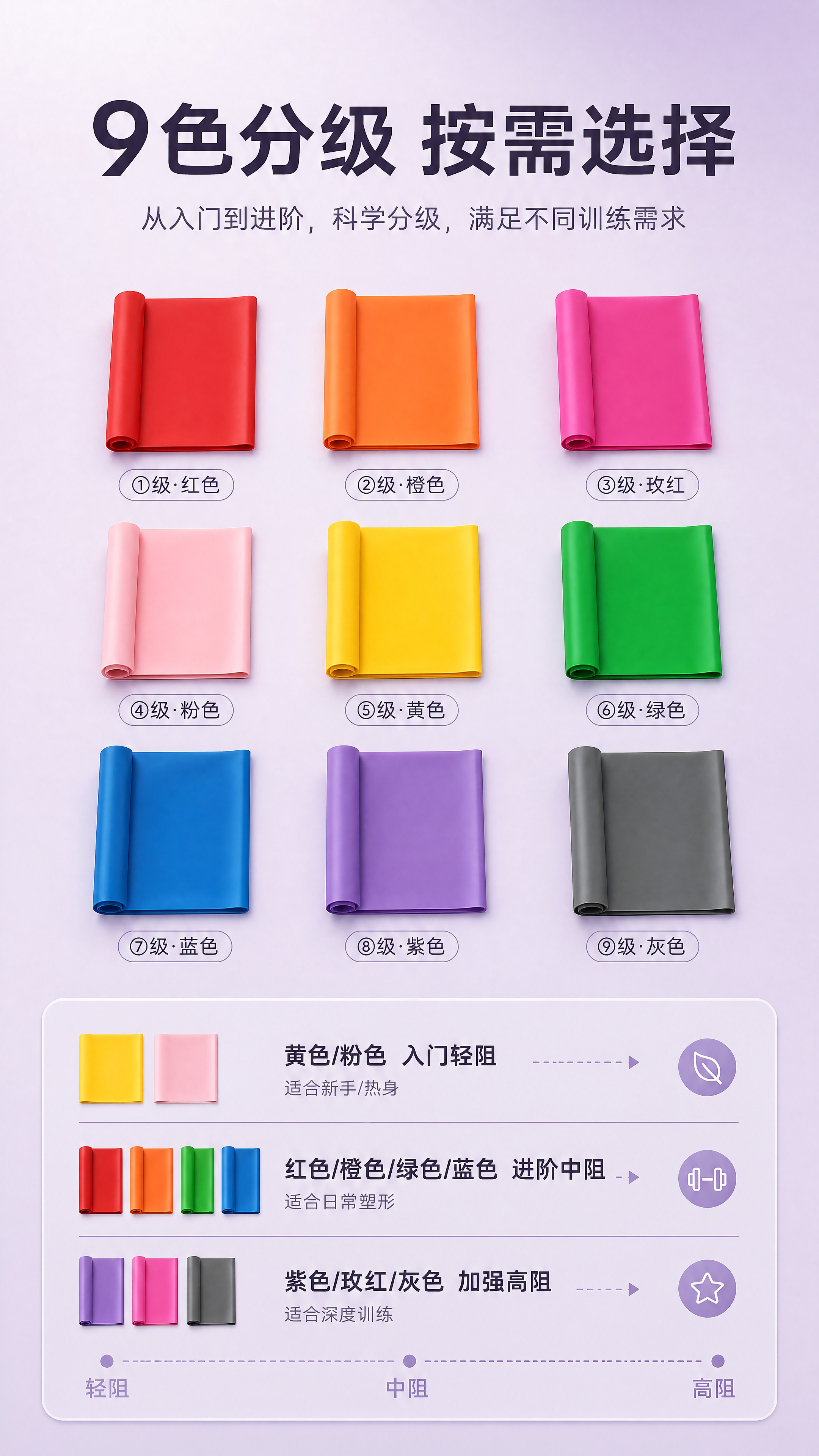 [商品] 使用【图5】9色拉力片平铺全家福与【图8】多色叠放图… - 图片创意预览