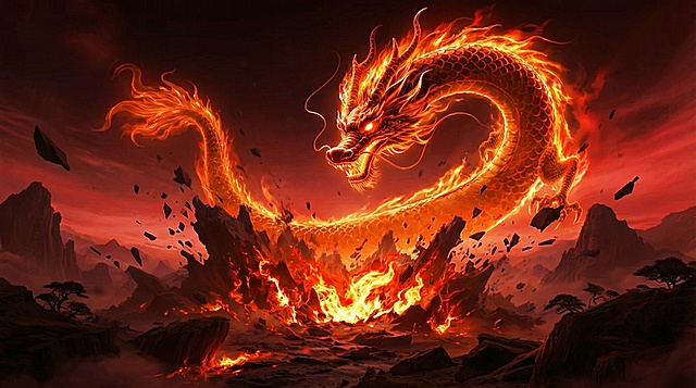 龙色调变亮一些