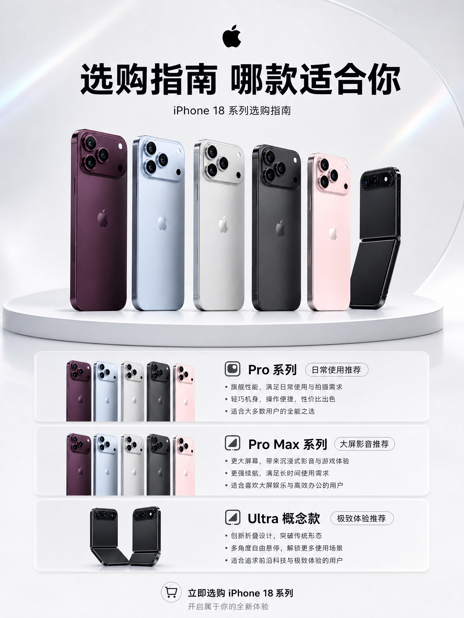 3:4竖版商业数码海报，纯净瓷白色背景，微弱冰白镭射细碎光晕，… - 图片创意预览