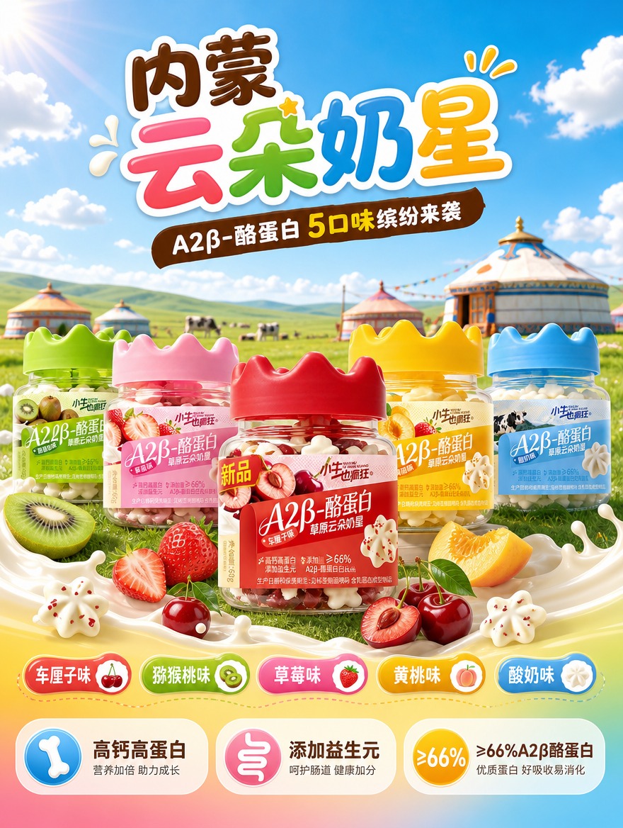 [商品] 使用【图1】车厘子味、【图2】猕猴桃味、【图3】草莓… - 图片创意预览