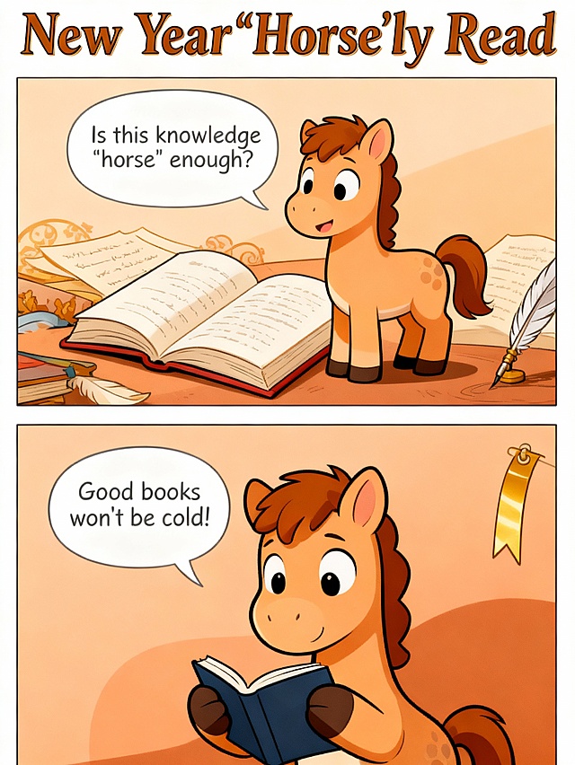New Year 'Horse'ly Read | Book