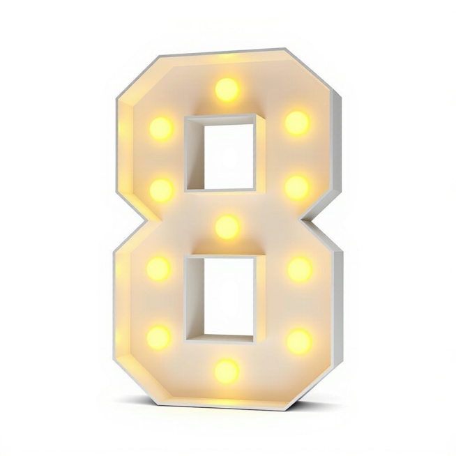 把数字变成8预览效果