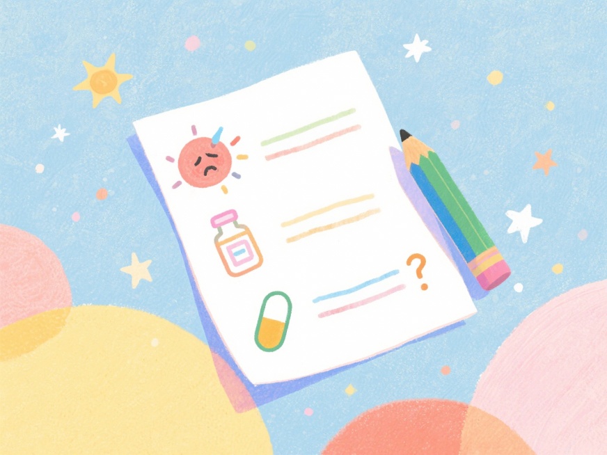 ☀️亲爱的们～早上好呀✨
📖每天一个生活小知识📚快记好哟～💭
💡医疗沟通要知道🧹💡
就诊之前列清单，沟通高效不遗漏
去医院前，用纸笔简单列出：
①最不舒服的2-3个症状及持续时间
②正在服预览效果
