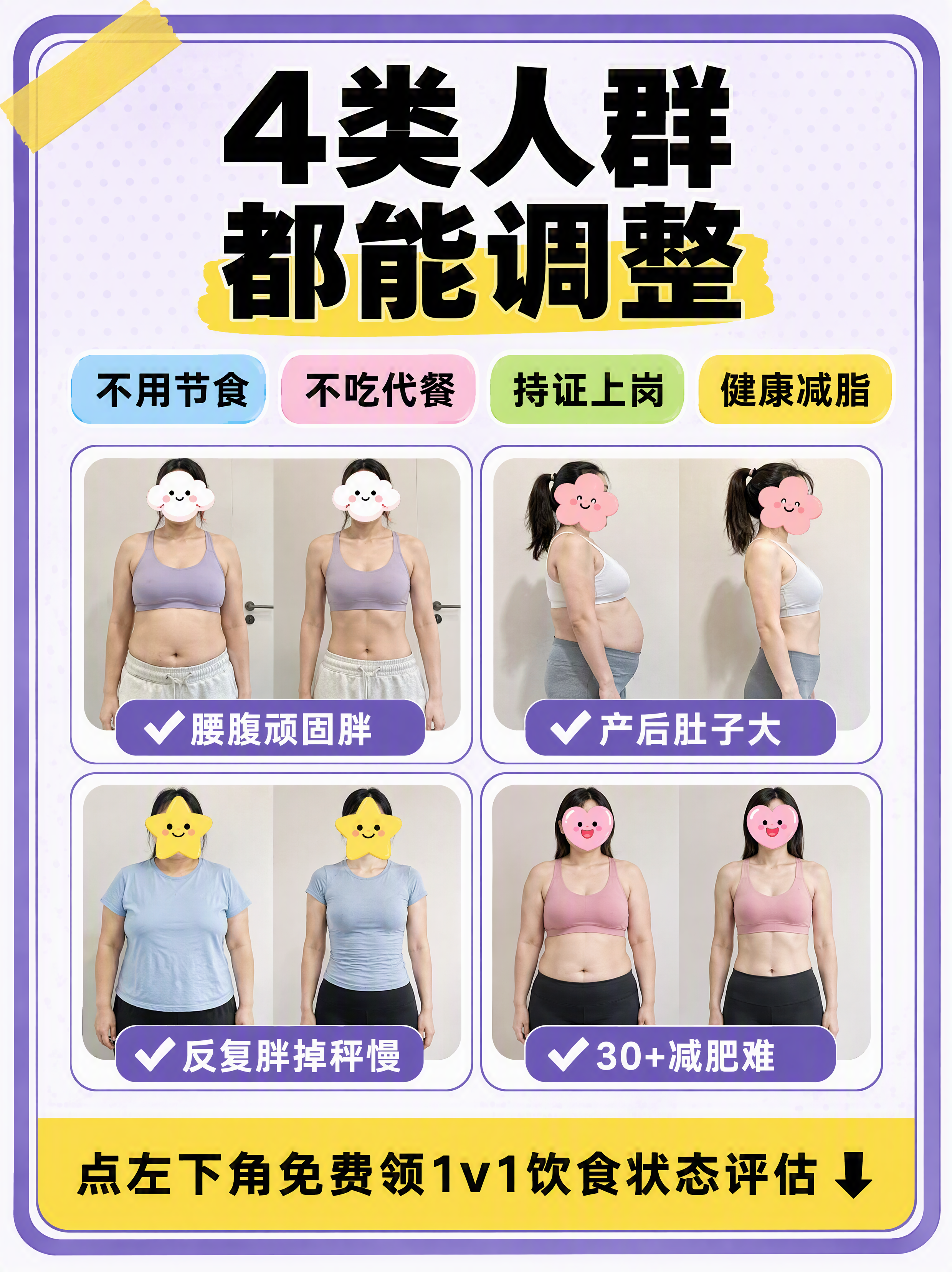 小红书3:4竖版图文内页，活泼拼贴风，版式精美，小红书笔记封面… - 图片创意预览