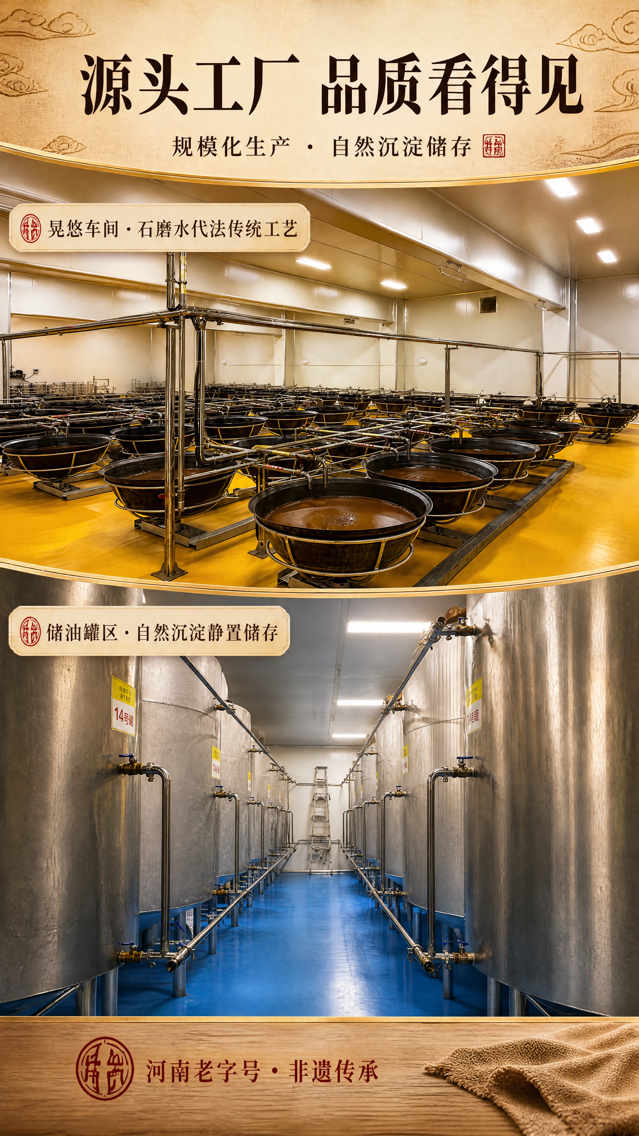 [画面] 基于【图2】晃悠车间实拍和【图3】储油罐区实拍，生成… - 图片创意预览