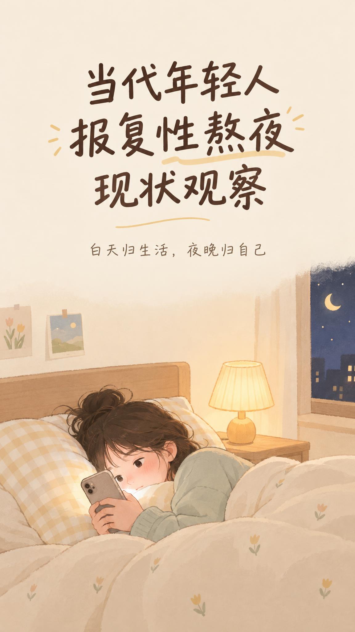 竖版信息长图封面，简约手绘插画风格，暖米底色，柔和低饱和配色，… - 图片创意预览