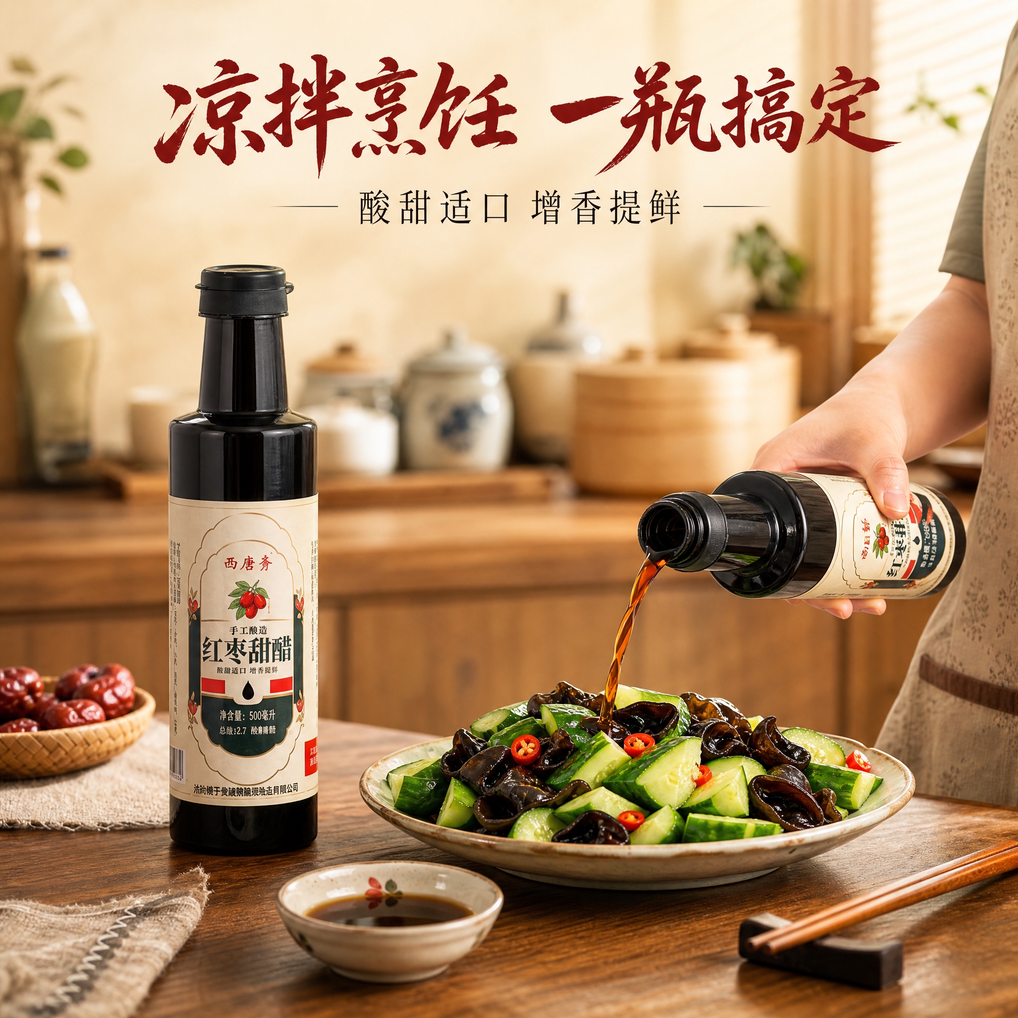 [主图-4] 场景与体验，主题：厨房调味好帮手 凉拌烹饪皆相宜… - 图片创意预览
