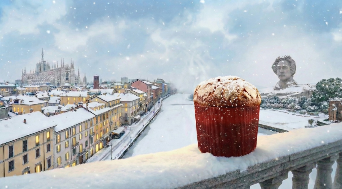 产品上加一点雪花，坐班的房子出现黄色的暖光预览效果