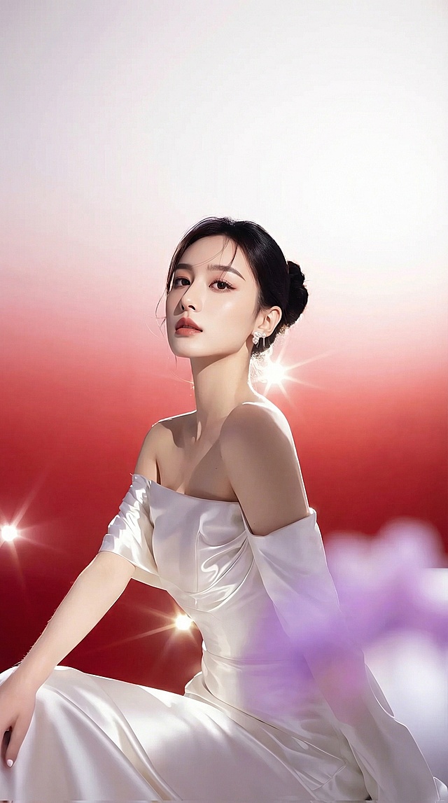 背景颜色变成红白色渐变色