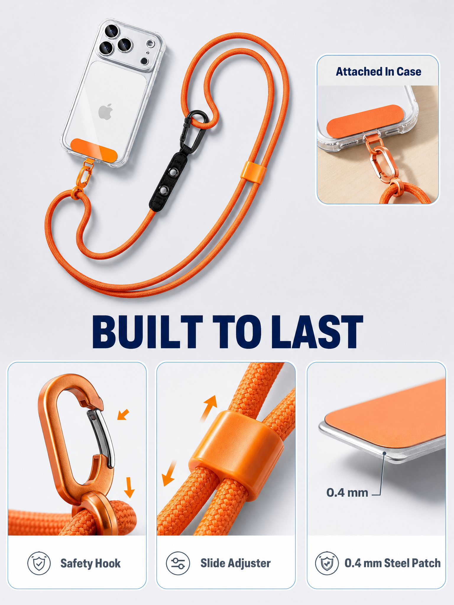 [主图-3] Adjustable Crossbody Pho… - 图片创意预览