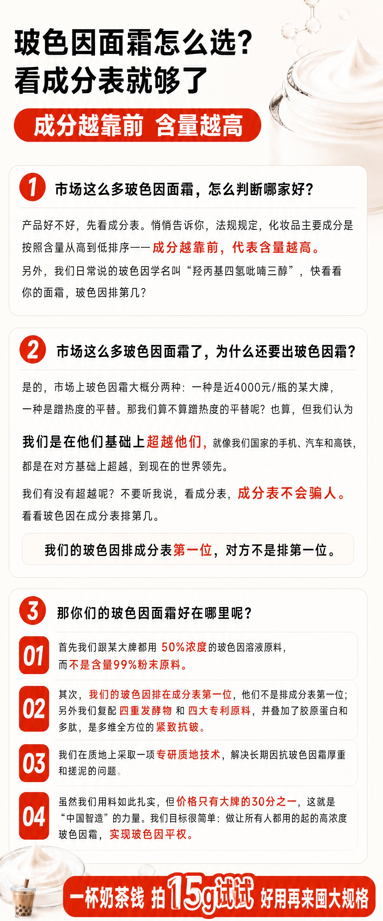 [商品] 使用【图1】玻色因面霜详情页作为内容来源；完整保留原… - 图片创意预览