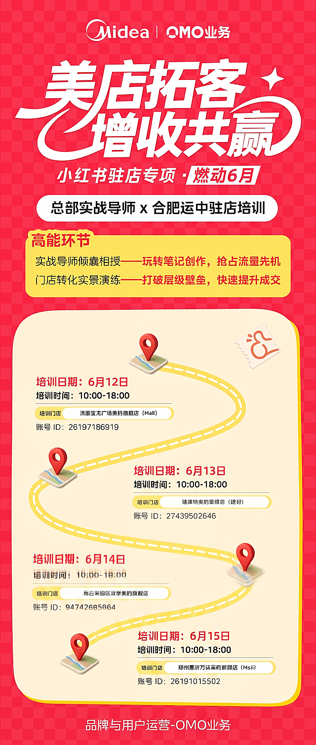 燃动5月 改成 燃动6月 郑州运中驻店改成合肥运中驻店