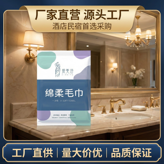 生成三张不同场景的面霜电商主图，厂家直营源头工厂酒店民宿首选采购预览效果