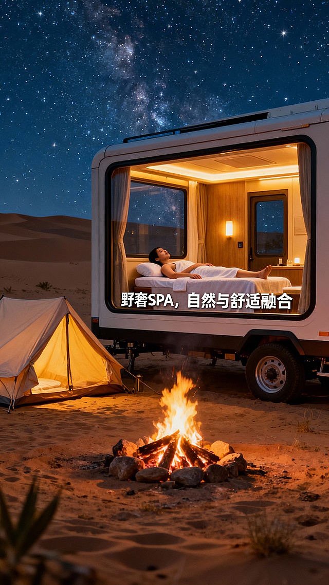生成50张移动spa的图片，图片可以加入一些文字