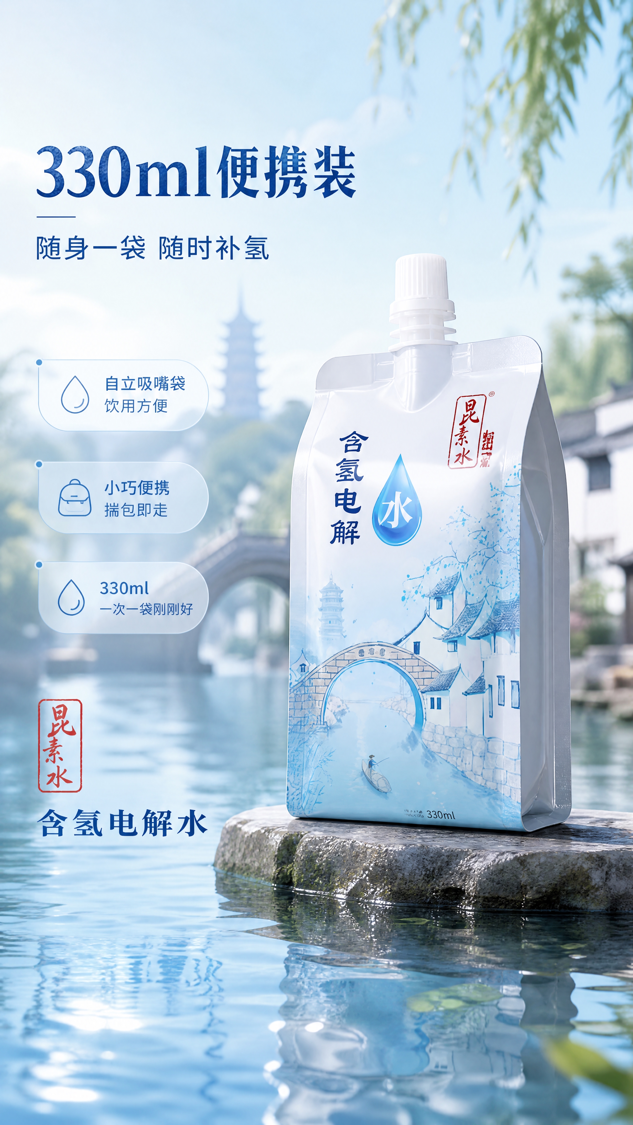 [商品] 使用【图3】含氢电解水330ml小袋装；保留吸嘴盖、… - 图片创意预览