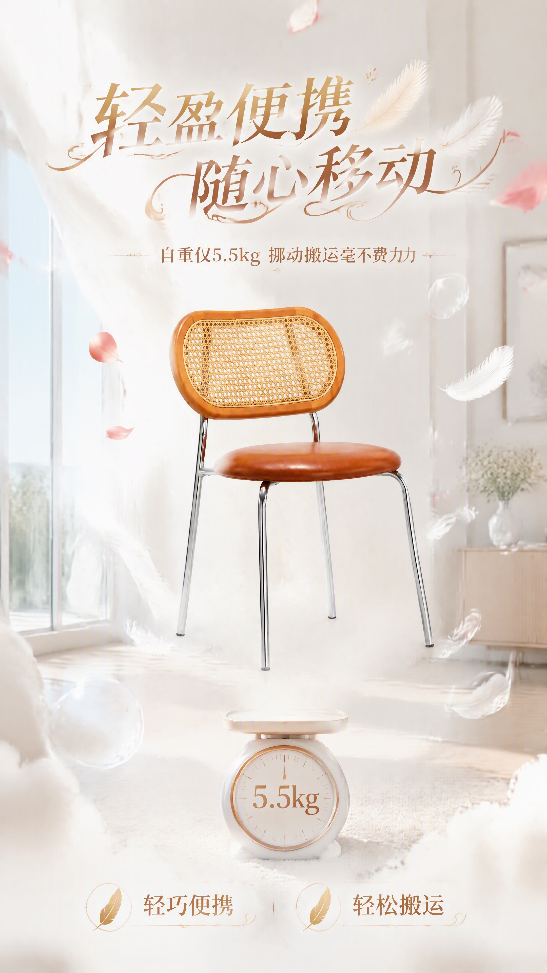 [第5张] 轻巧便携页 - 自重轻便仅5.5kg，挪动搬运毫不… - 图片创意预览