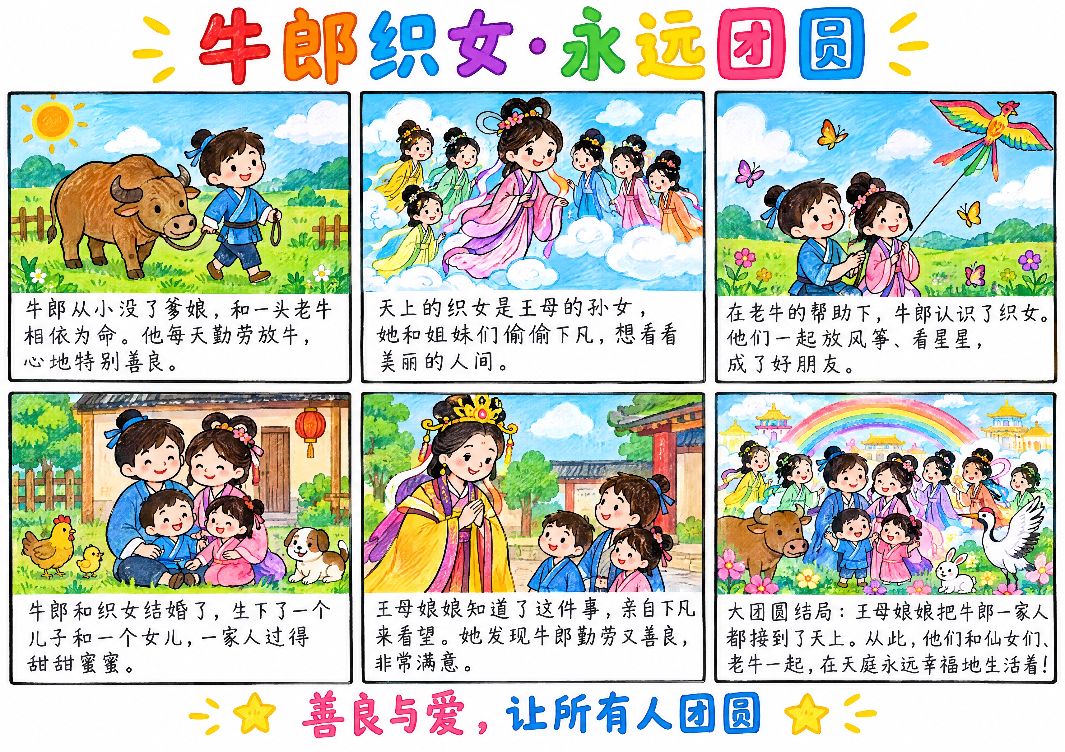 A4横版手抄报，比例297:210，纯白色背景，小学生马克笔手… - 图片创意预览