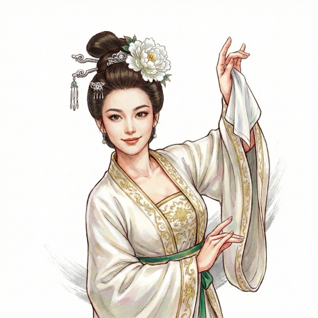人物的五官和表情贴近女明星张馨予预览效果