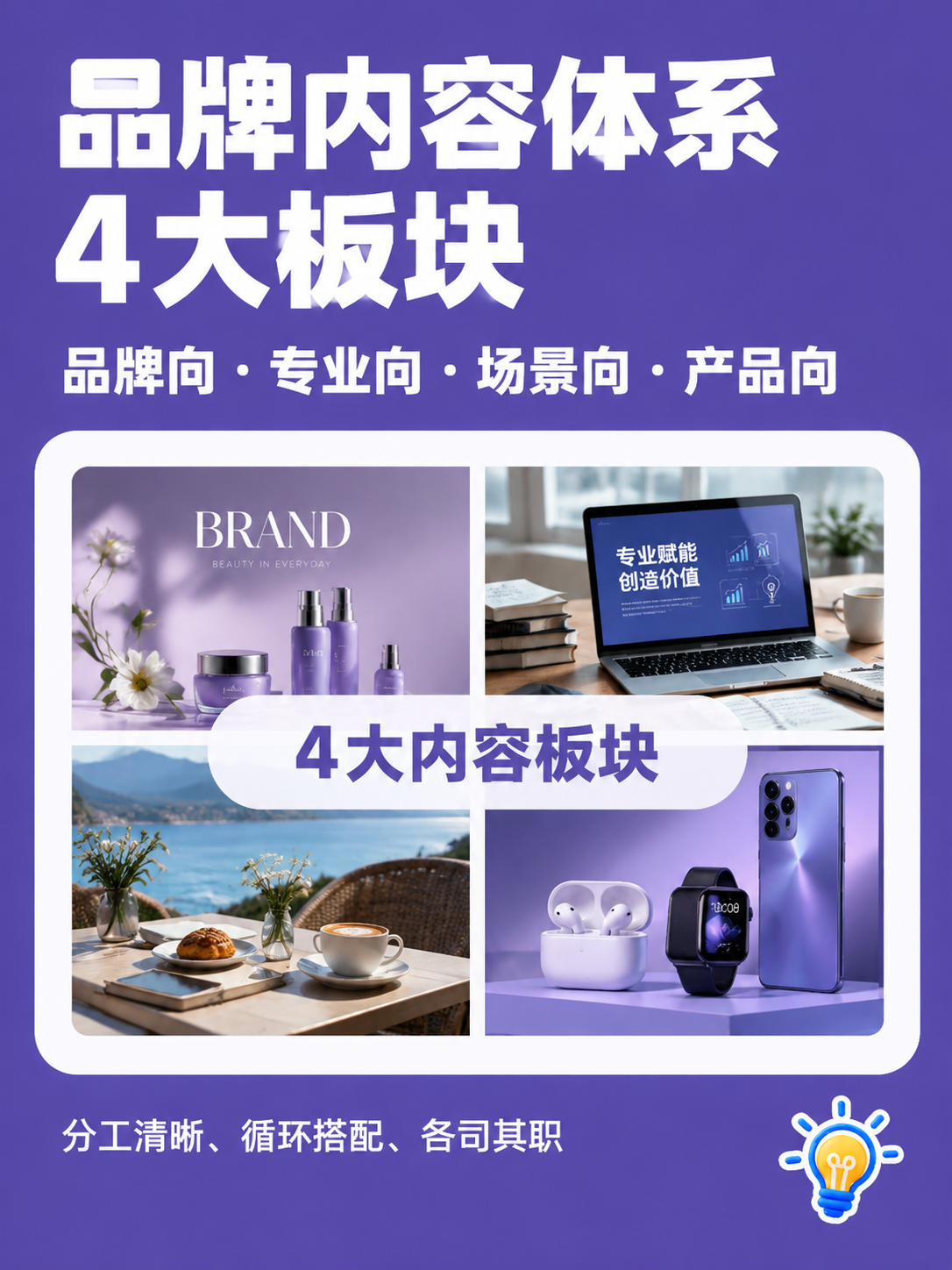 小红书笔记大字封面，配图大字，紫色ins风，版式精美，小红书笔… - 图片创意预览