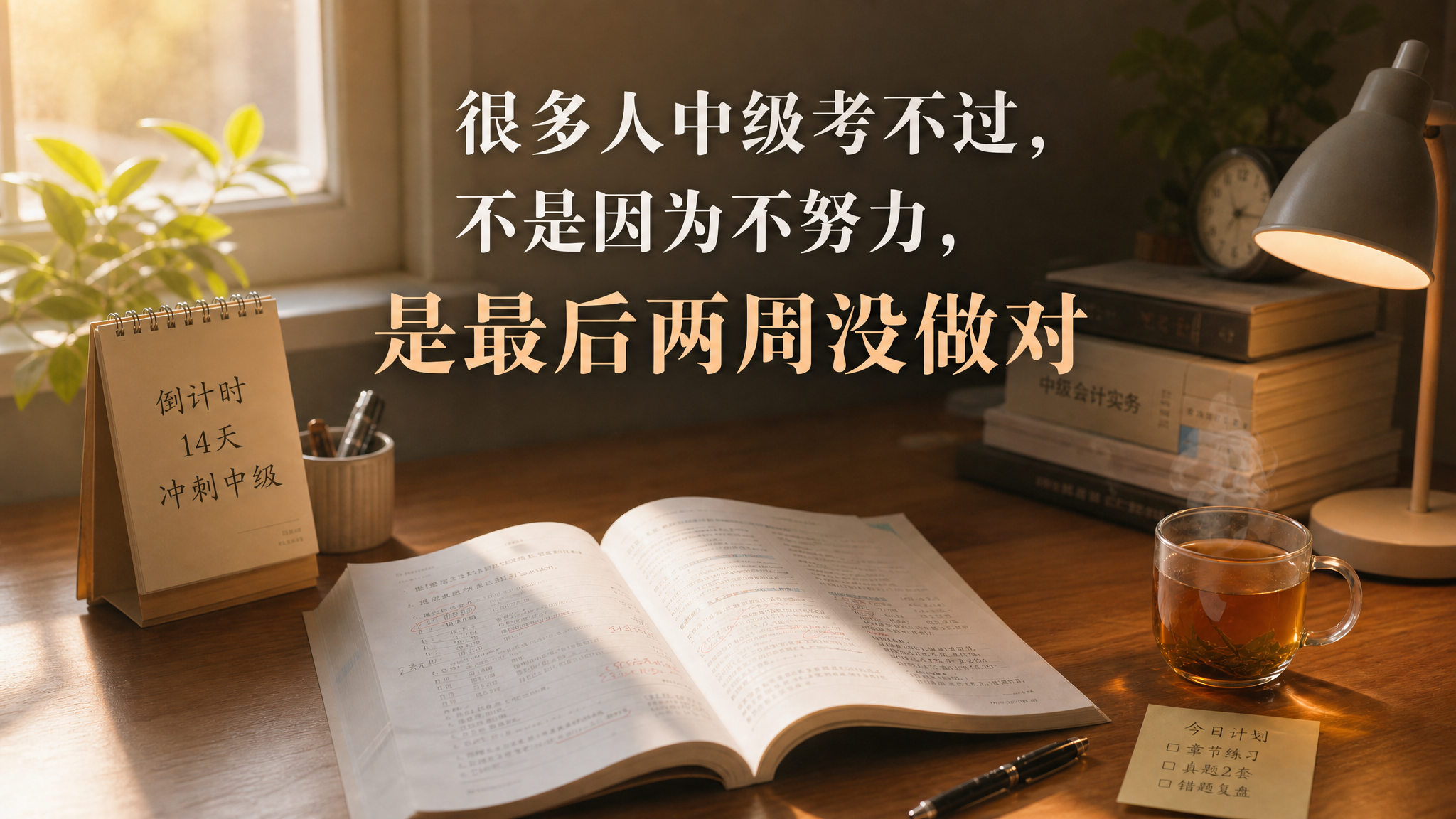 将这张图片调整为公众号封面图尺寸比例，保持画面内容完整，书桌上… - 图片创意预览
