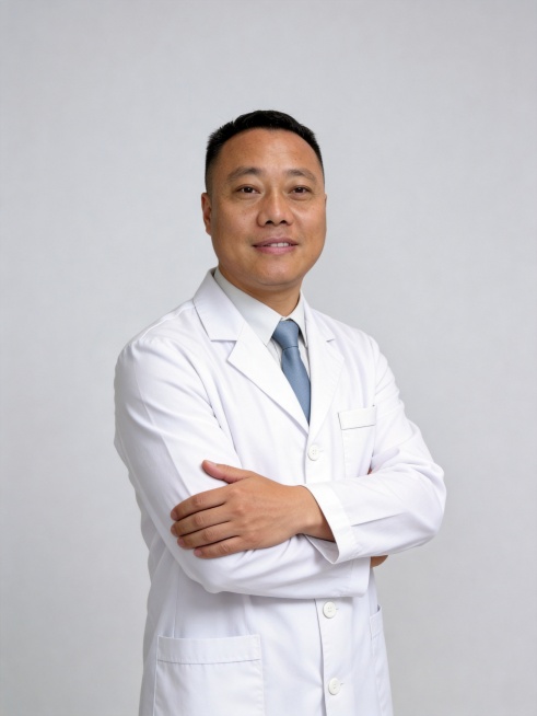 参考第一张图保留人物脸型､发型､年龄等特征生成职场形象照,参考第二张图人物占位和比例,标准焦段50mm,f/4光圈(f/2.8-f/4区间),平视视角(镜头与人物视线齐平);人物占画面70%,人物居中预览效果