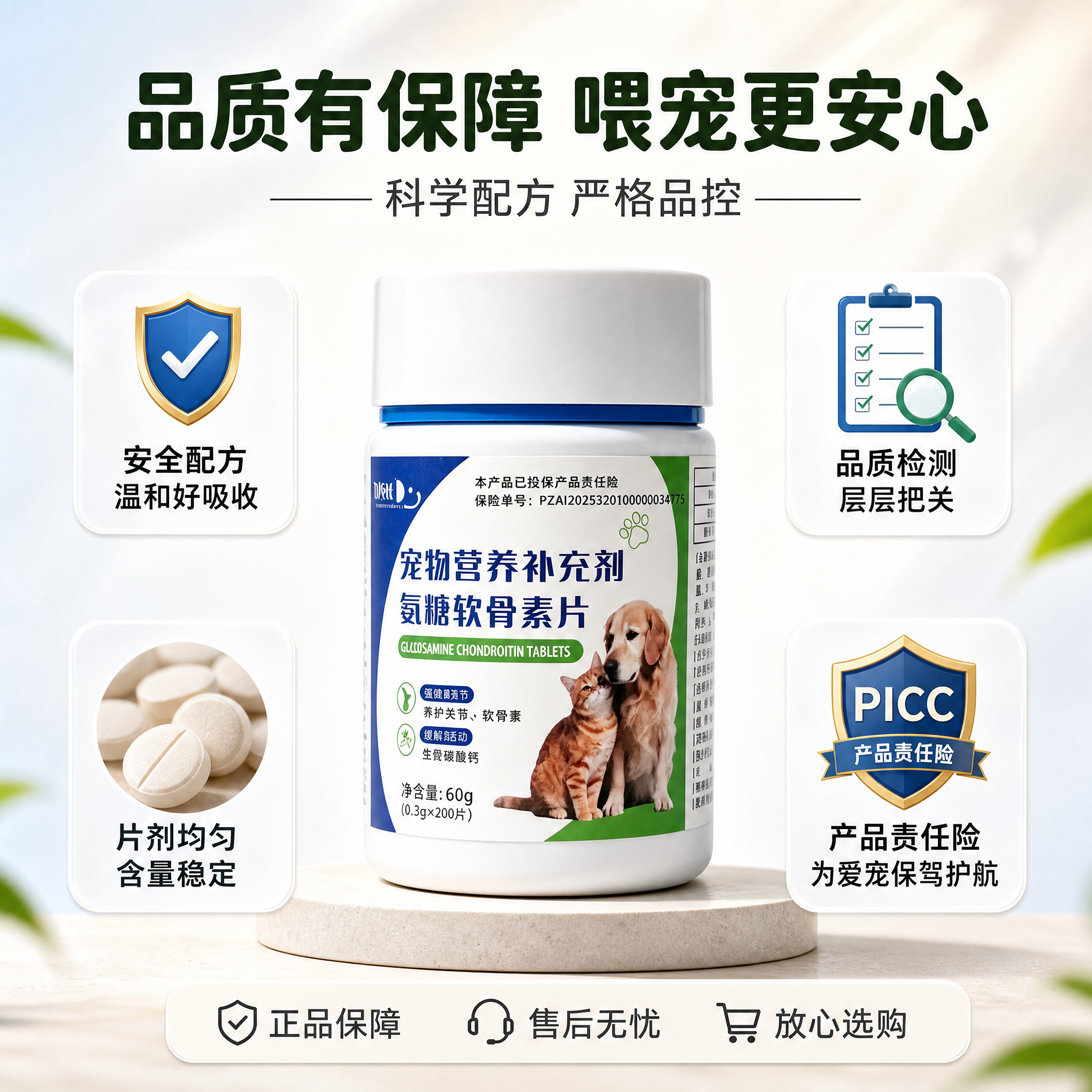 [主图-5] 信任背书与品质保障图，核心任务：展示产品责任险承… - 图片创意预览