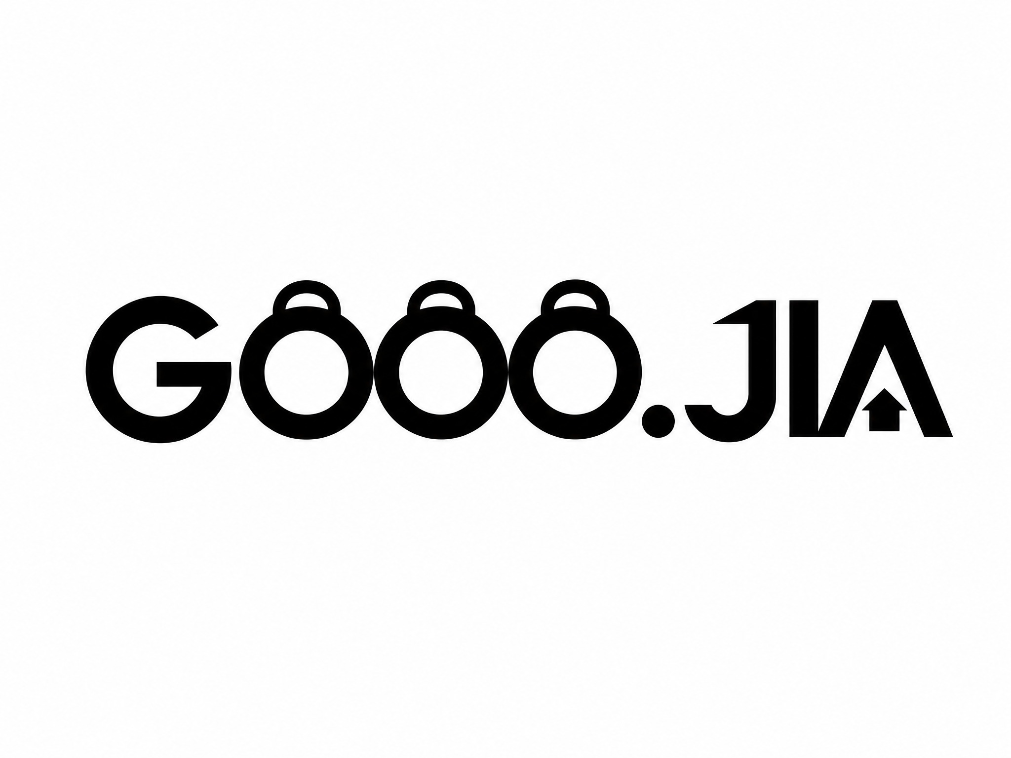 干净的纯白色背景。平面logo设计，便利店品牌商标"GOGO.… - 图片创意预览