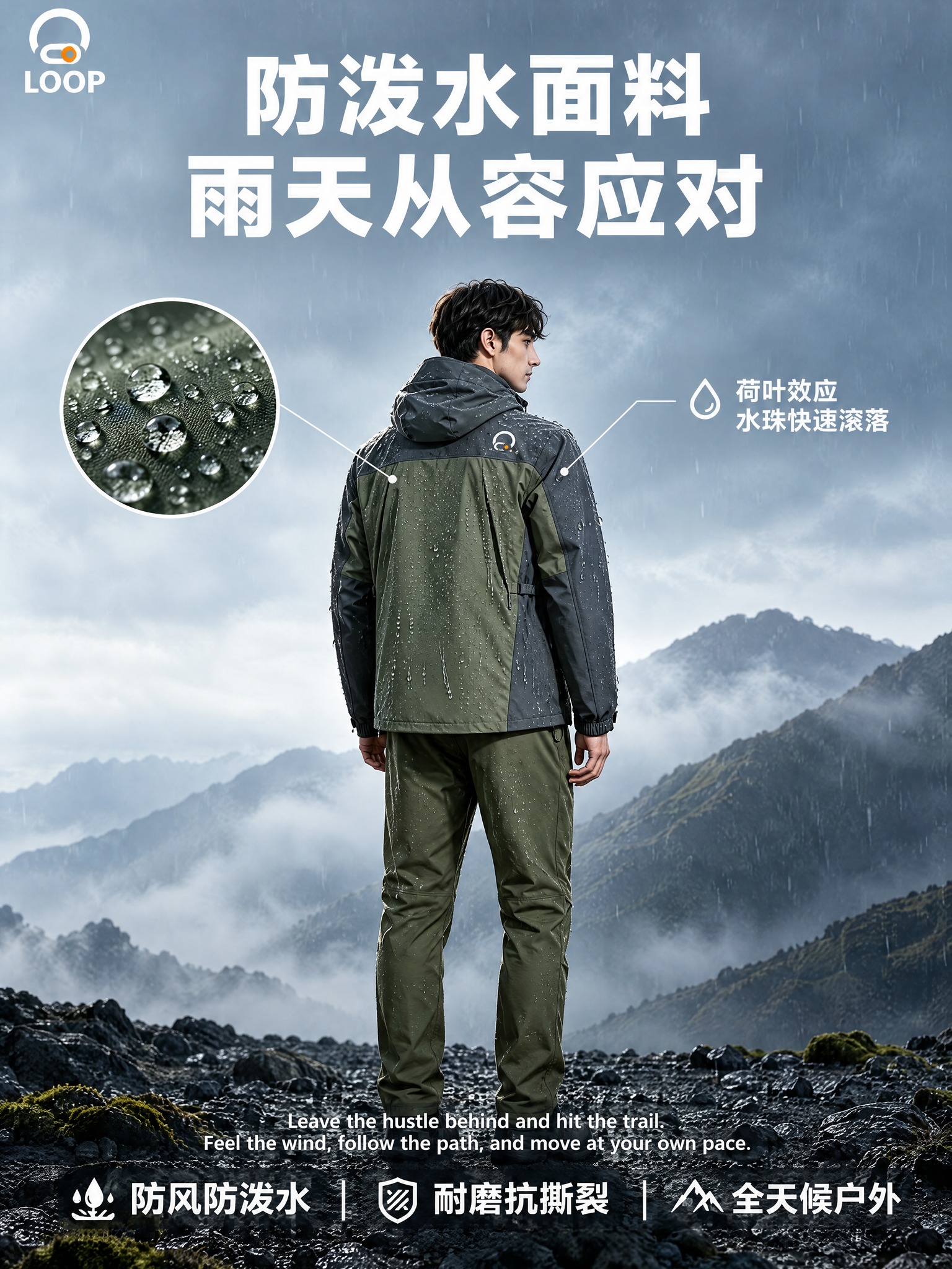 [详情页-3] 功能测试演示页 [商品] 使用【图1】军绿拼深… - 图片创意预览
