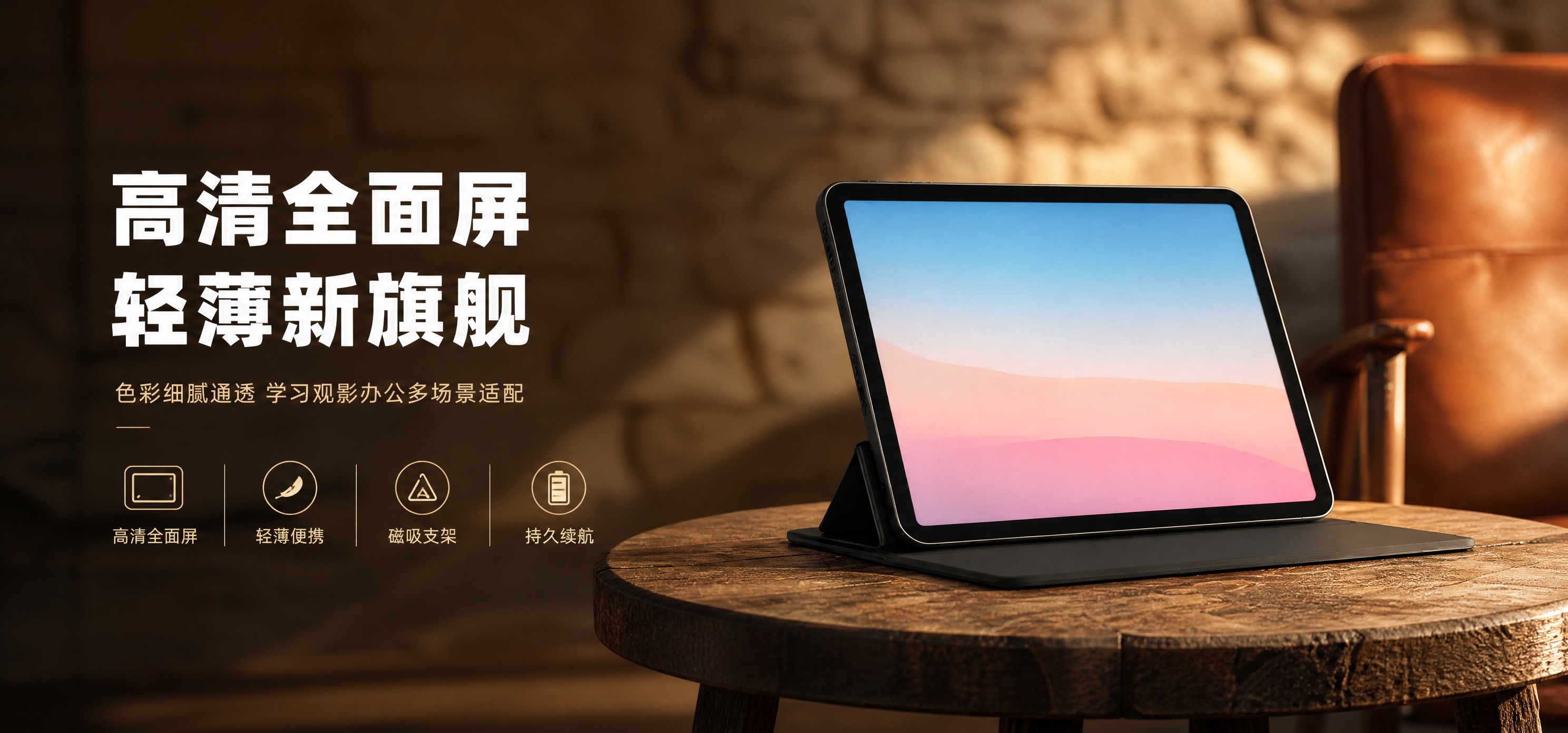 [单张banner主图] 平板电脑高端质感banner，高级氛… - 图片创意预览