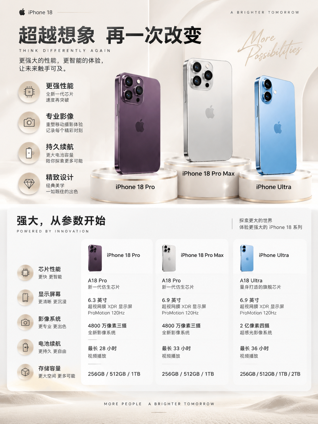 3:4竖版商业数码海报，米杏暖白色浅色系背景，细腻柔和漫射光影… - 图片创意预览