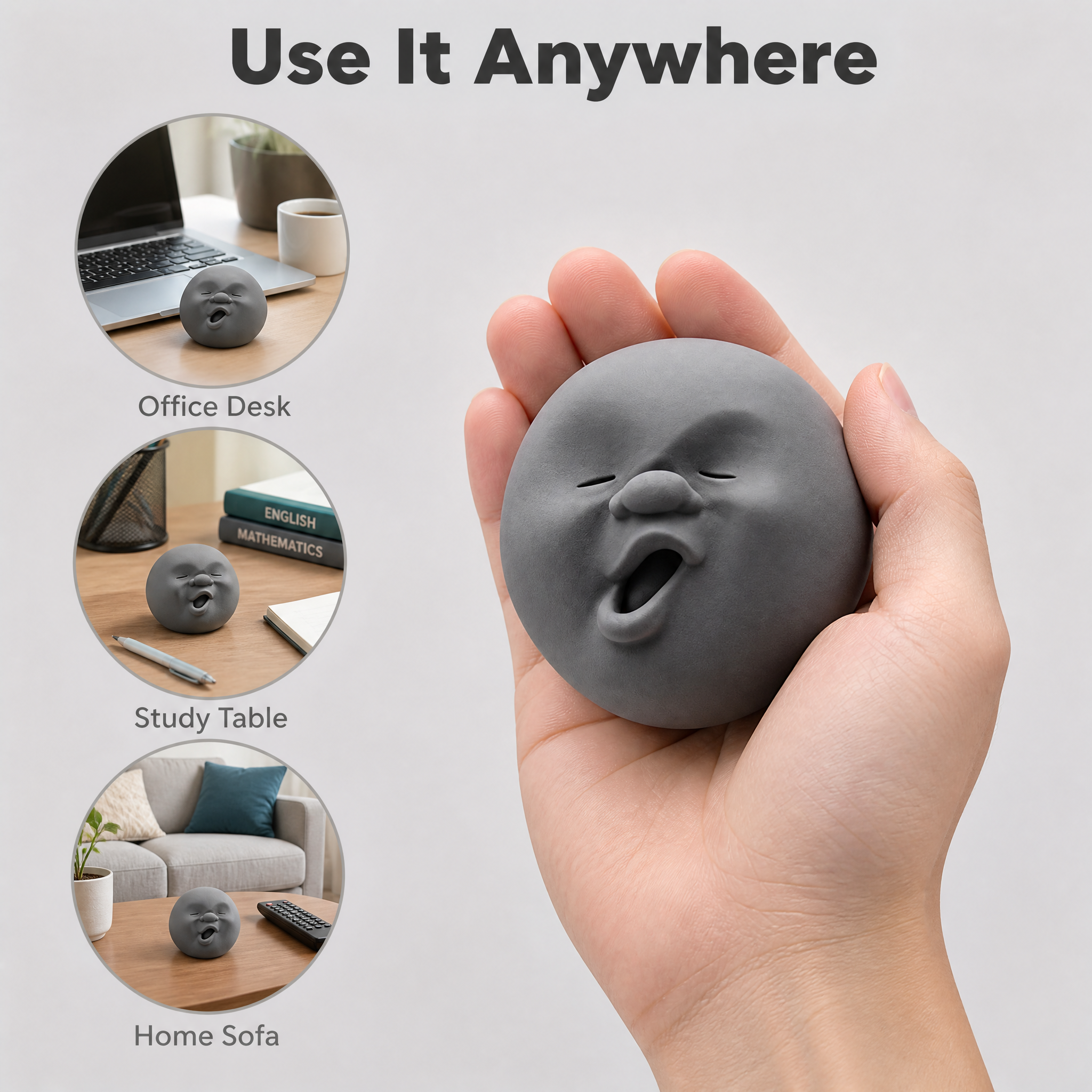 [主图-4] Funny Face Stress Ball 多… - 图片创意预览