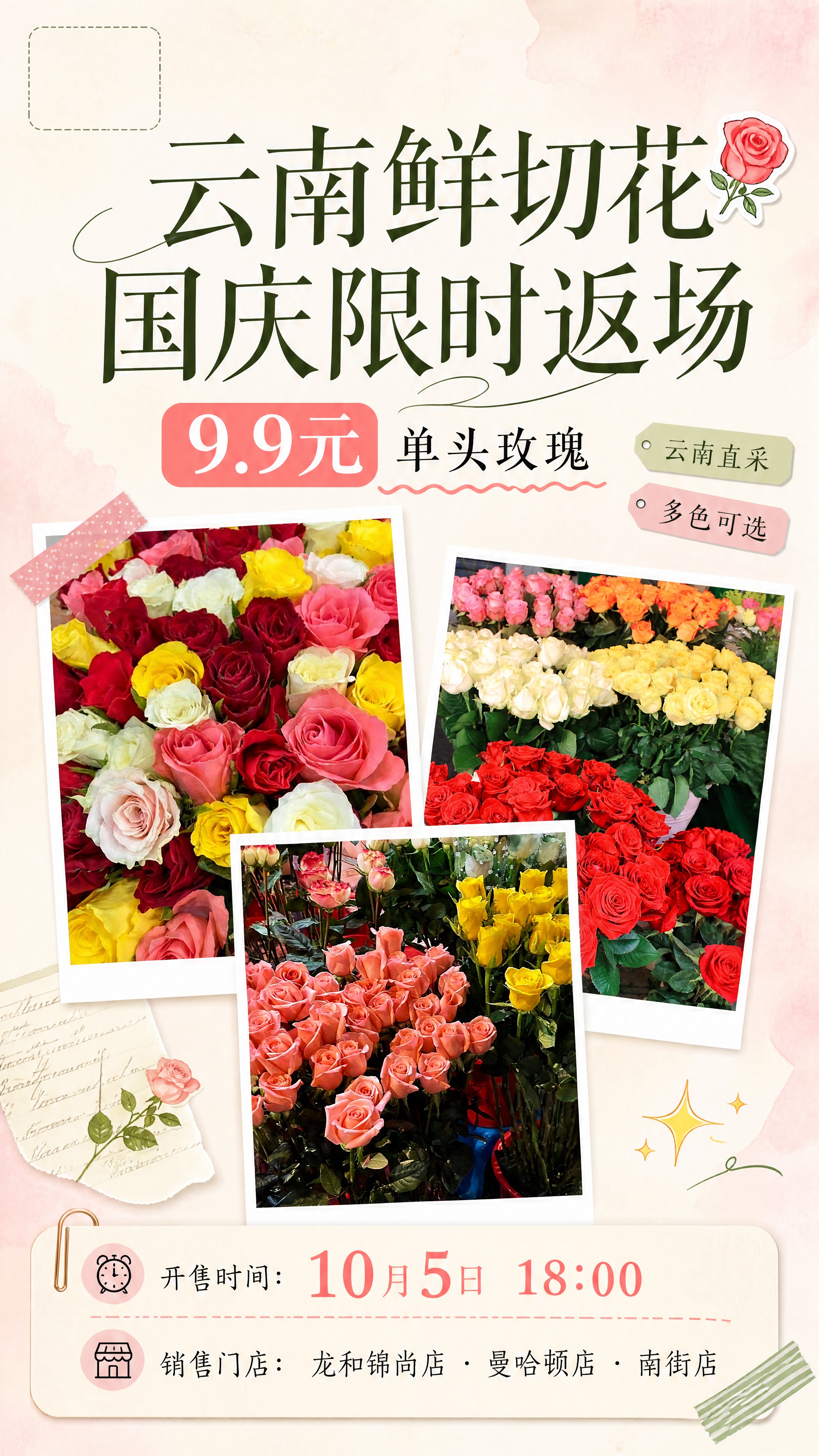 小红书笔记大字封面，配图大字，ins清新风+手账拼贴感，版式精… - 图片创意预览