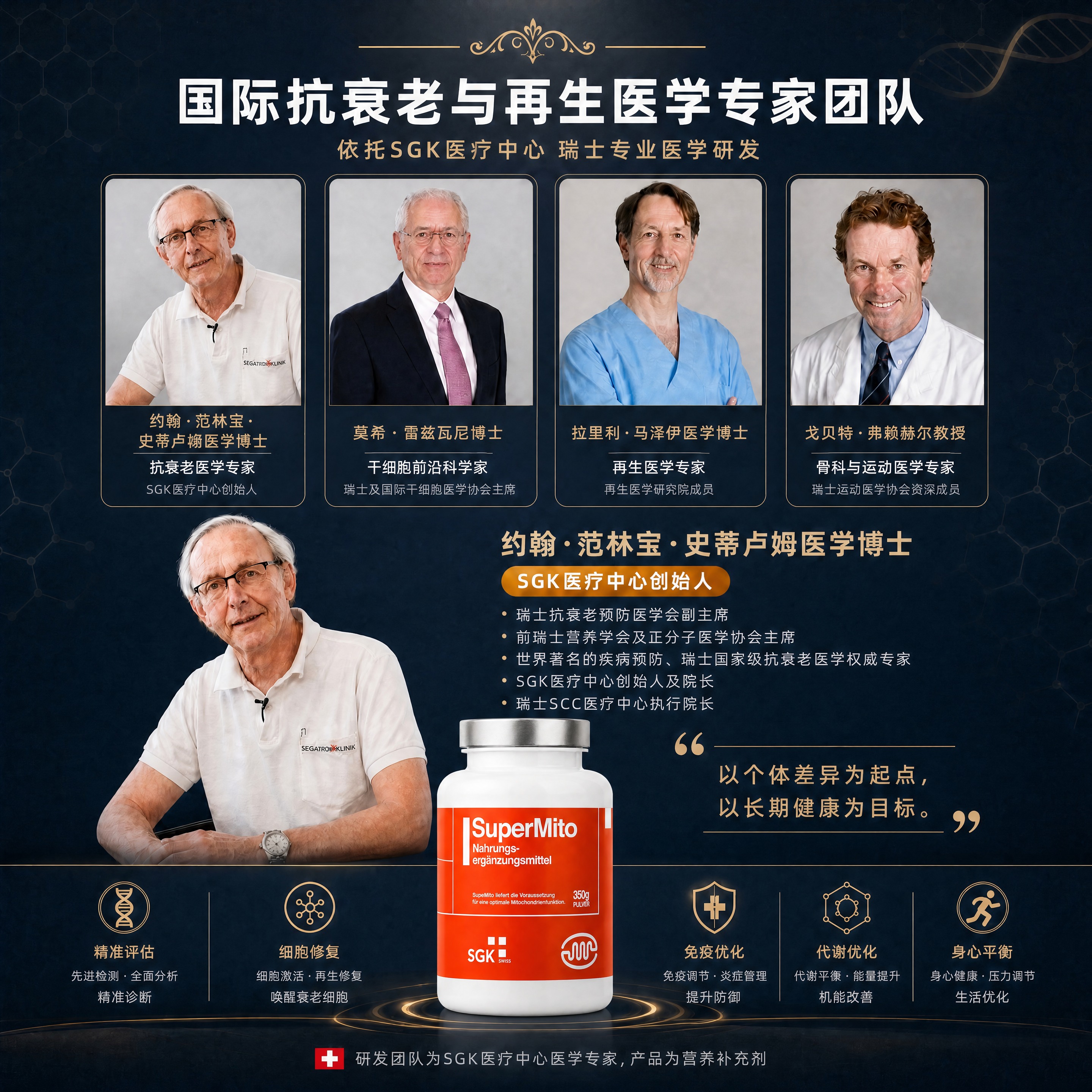 基于参考图1进行修改：将画面底部中央的产品瓶精确替换为【图2】… - 图片创意预览