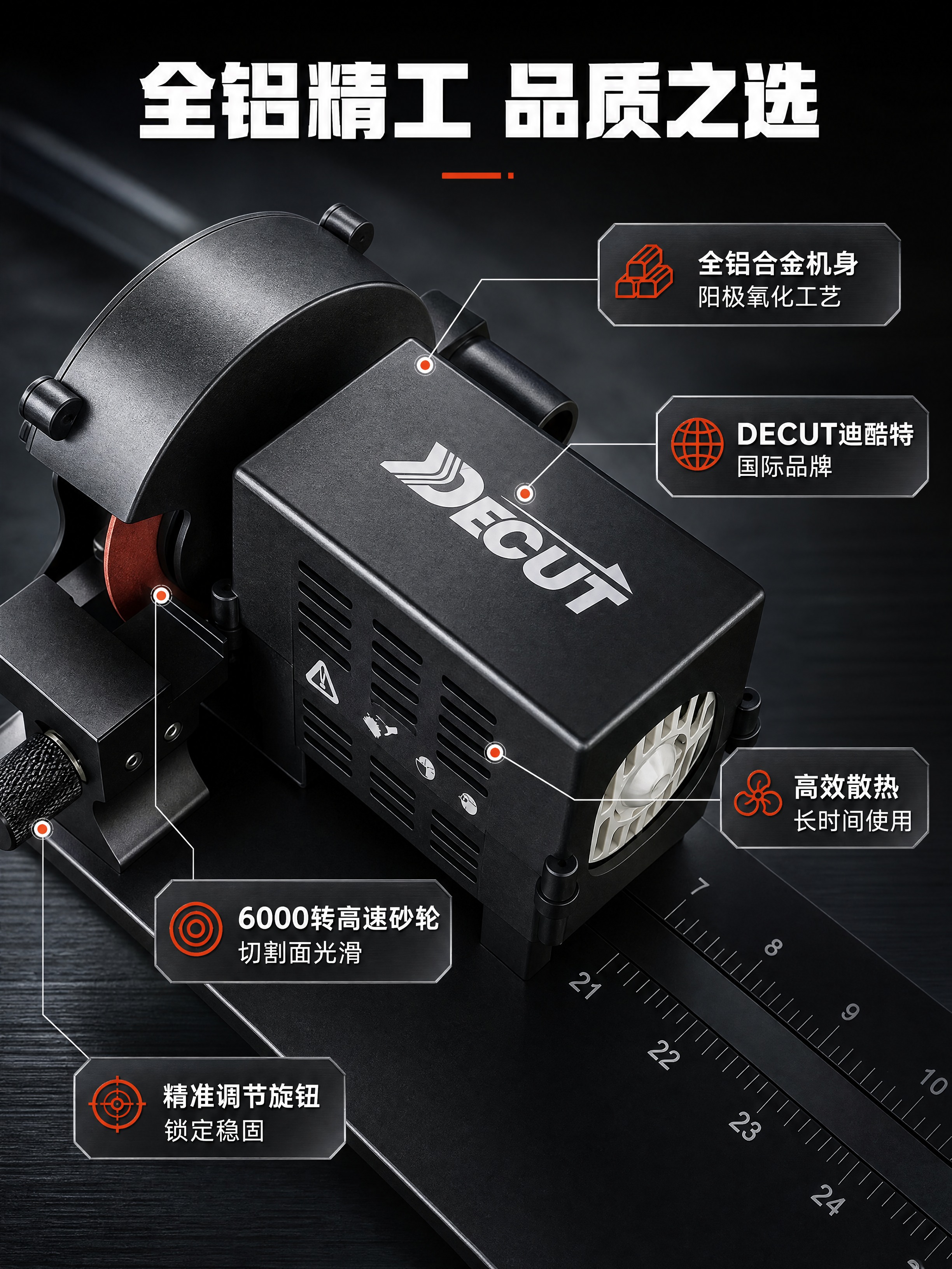 [商品] 使用【图4】迪酷特PCOCUT截箭器马达端特写图；保… - 图片创意预览