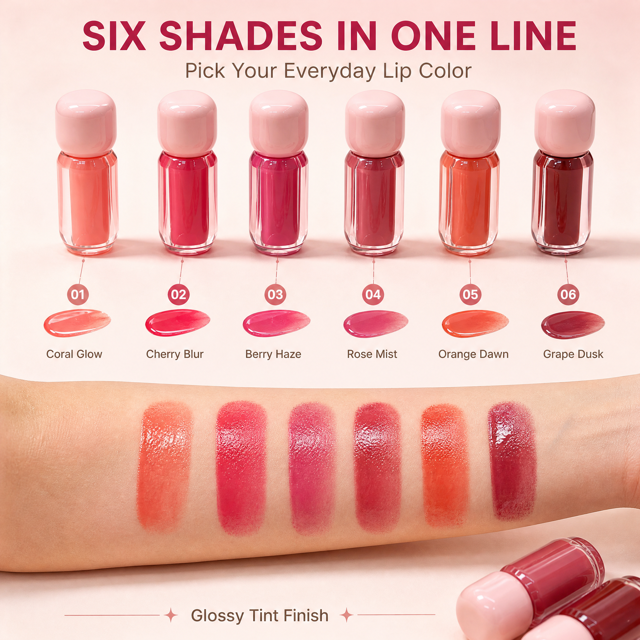 [主图-2] 多色唇釉唇彩（MULTI-COLOR LIP T… - 图片创意预览