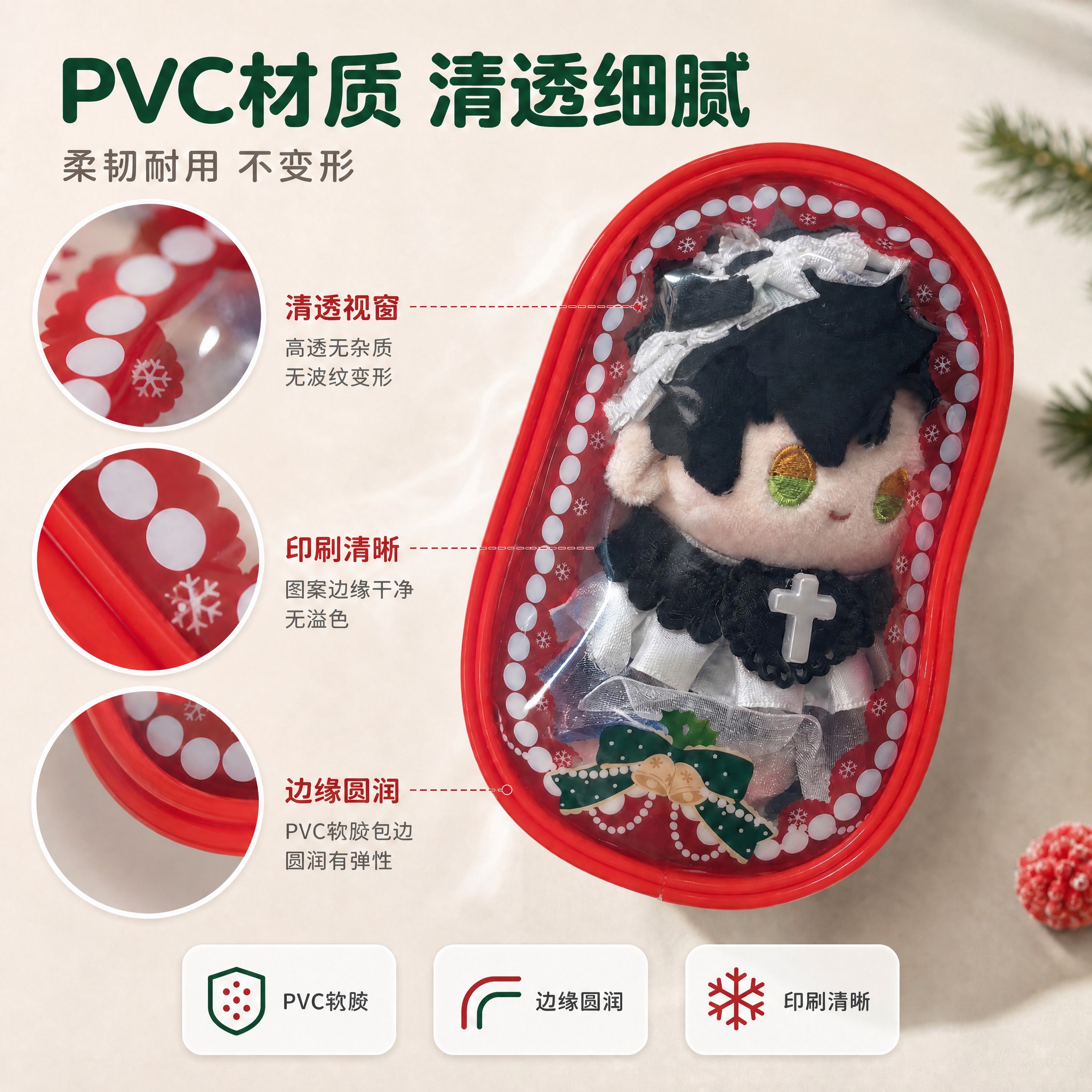 [主图-3 改字] 局部修改：将画面中的中文「PVC软胶」统一… - 图片创意预览