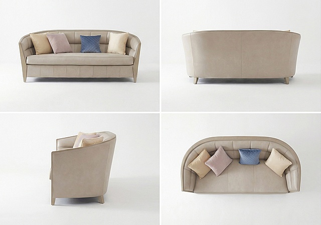 根据图片，输出正面/背面/侧面/顶视四视图