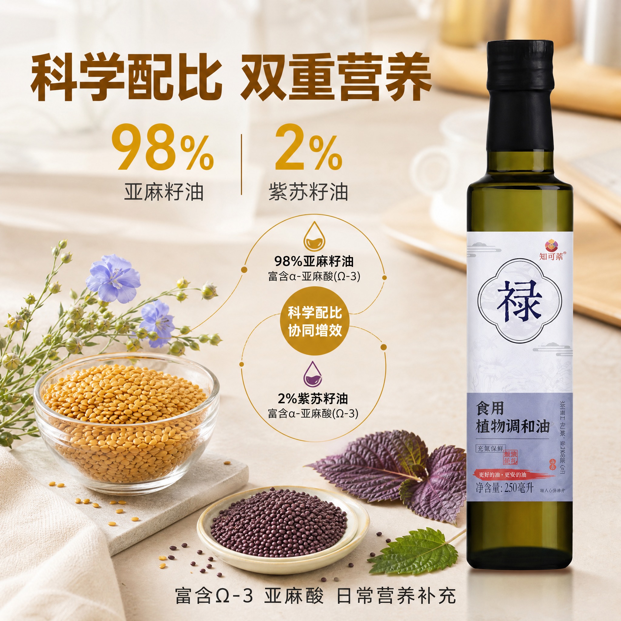 [主图-2] 主题：原料溯源与科学配比 成分信任图。 [统一基… - 图片创意预览