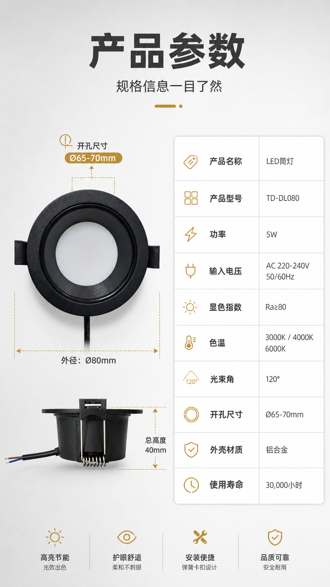 [商品] 使用【图5】黑色LED筒灯正面图和【图2】侧面图；保… - 图片创意预览