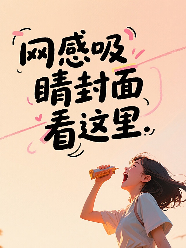小红书创意花字封面