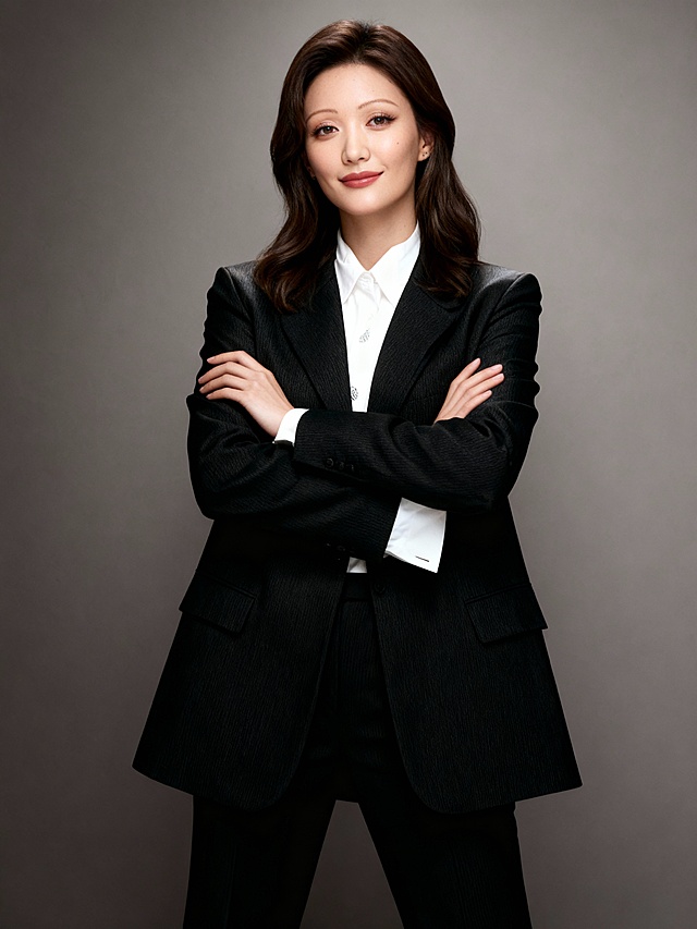 商务感与时尚感交织，简约主义设计凸显优雅气质，面料风纹理细腻，尽显专业魅力。