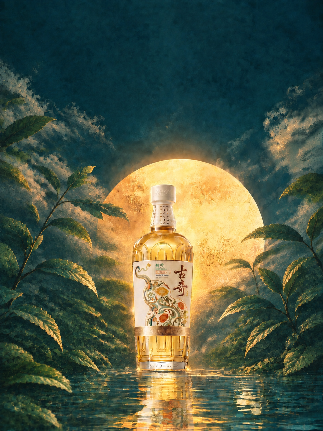 基于这张图片进行修改：去掉画面中所有的黄色陈皮元素，包括左下角… - 图片创意预览